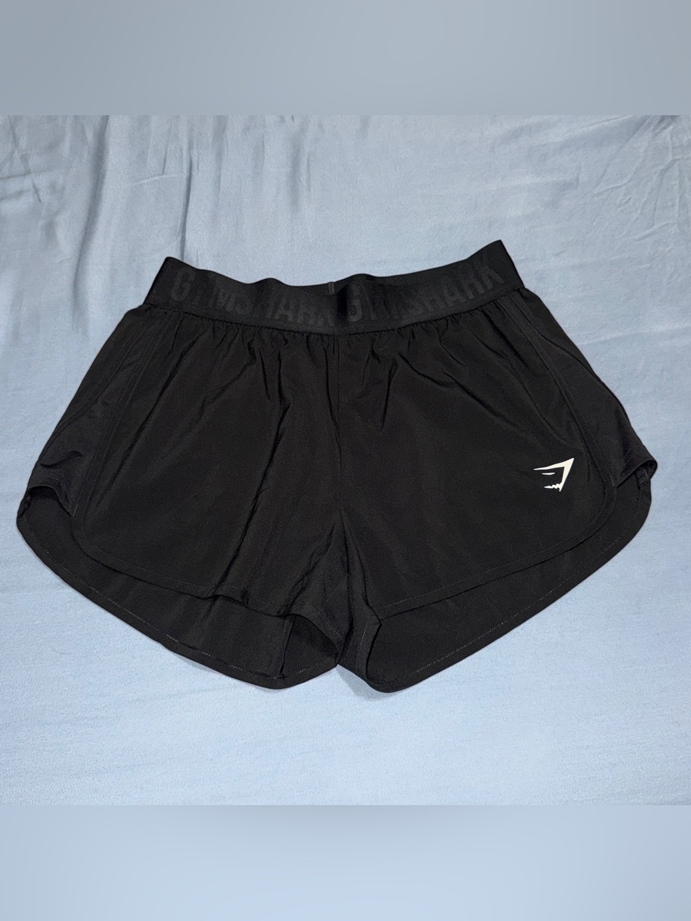 Gymshark Womenโs Black Training Shorts